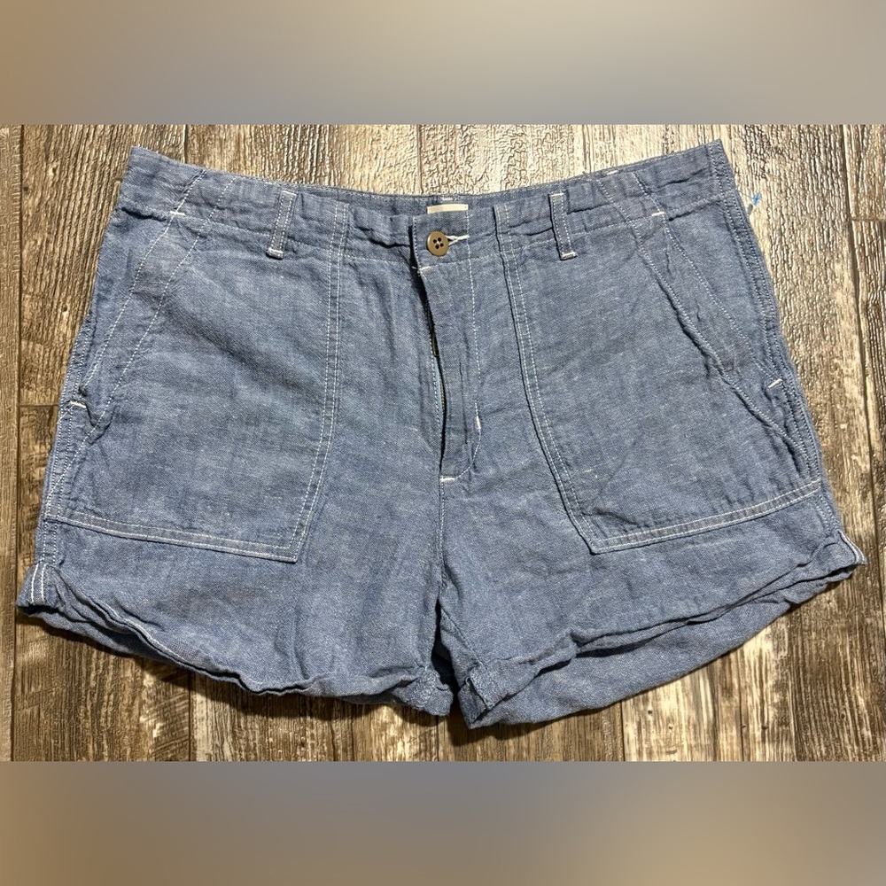 Levi's Denim Blue Women's Bermudas